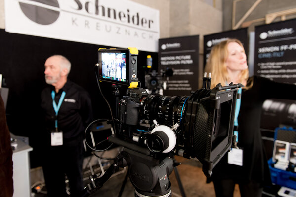 L’optique Schneider Cine-Tilt 25 mm
 - Photo Romain Mathieu

