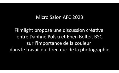 Micro Salon 2023 - Présentation FilmLight