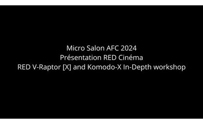 Micro Salon 2024 - Présentation RED Digital Cinema