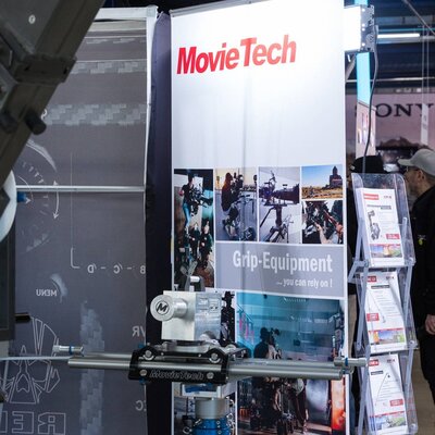 Sur le stand Movie Tech
 - Photo Ana Lefaux

