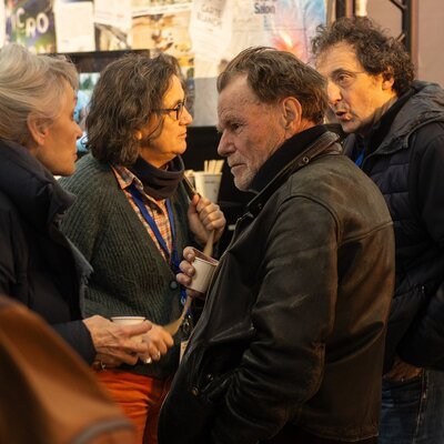 Concentration d’AFC : Agnès Godard, Nathalie Durand, Patrick Blossier et Benoît Chamaillard
 - Photo Marc Salomon

