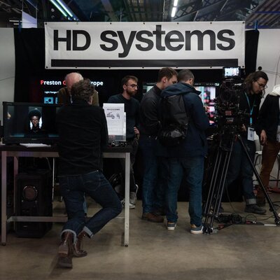 Le stand HD Systems
 - Photo Lola Cacciarella

