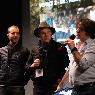 Fabien Pisano, Jean-Yves Martin et Gilles Porte
 - Photo Lola Cacciarella

