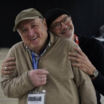 Jean-Claude Larrieu et Rémy Chevrin
 - Photo David Quesemand

