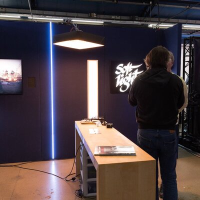 Le stand Softlights
 - Photo Ana Lefaux

