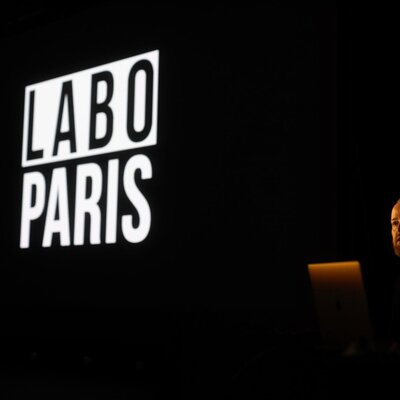 Arnaud Caréo pendant la présentation Le Labo Paris
 - Photo Katarzyna Średnicka

