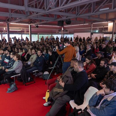 Un pavillon comble
 - Photo Katarzyna Średnicka

