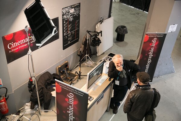Le stand Cinematographie.info
 - Photo Claire-Lise Havet

