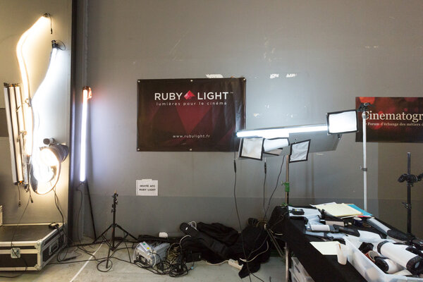 Le stand Ruby Light
 Photo Romain Bassenne
