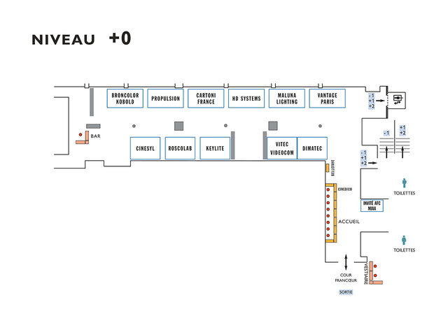 Micro Salon AFC 2015 - Plan du niveau 0 (rez-de-chaussée)
 http://www.afcinema.com/IMG/jpg/msafc2015_eurniveau0.jpg
